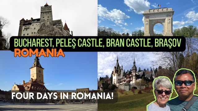 Four Days in Bucharest, Peleș Castle, Bran Castle, and Brașov, Romania!